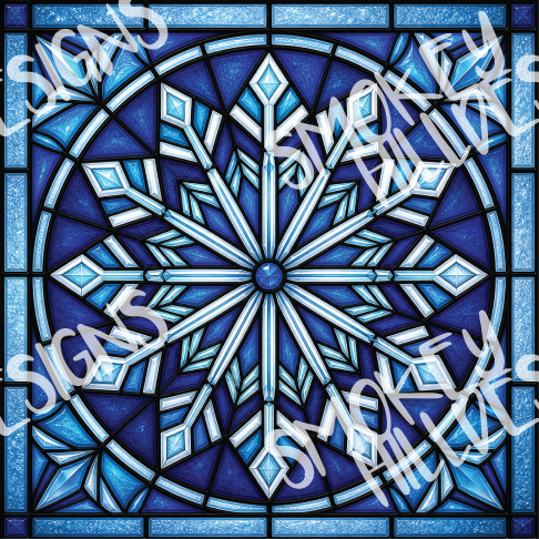 PatternPly® Transparent Christmas Series Volume 2 Stained Glass Christmas 25
