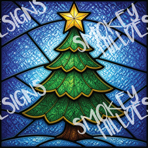 PatternPly® Full Coverage Christmas Series Volume 2 Stained Glass Christmas 29
