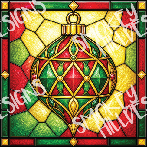 PatternPly® Full Coverage Christmas Series Volume 2 Stained Glass Christmas 31