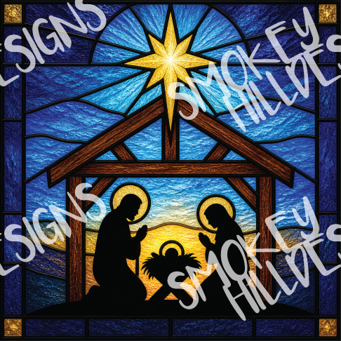 PatternPly® Transparent Christmas Series Volume 2 Stained Glass Christmas 6