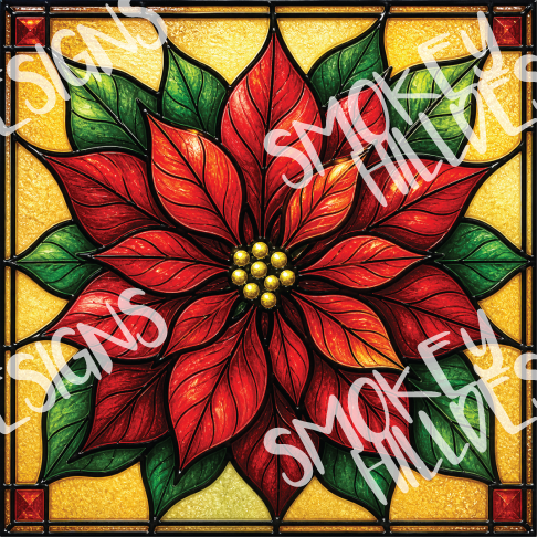 PatternPly® Full Coverage Christmas Series Volume 2 Stained Glass Christmas 7