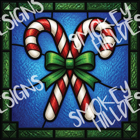 PatternPly® Full Coverage Christmas Series Volume 2 Stained Glass Christmas 8