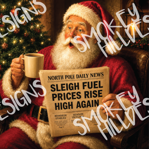 PatternPly® Transparent Christmas Series Volume 3 Angelas Snarky Santas 11