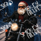 PatternPly® Transparent Christmas Series Volume 3 Angelas Snarky Santas 27 art scene artwork