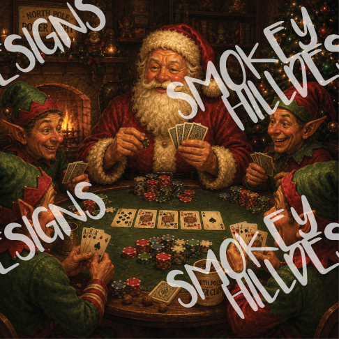 PatternPly® Full Coverage Christmas Series Volume 3 Angelas Snarky Santas 28