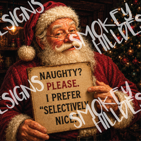 PatternPly® Transparent Christmas Series Volume 3 Angelas Snarky Santas 2