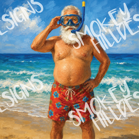 PatternPly® Transparent Christmas Series Volume 3 Angelas Snarky Santas 3