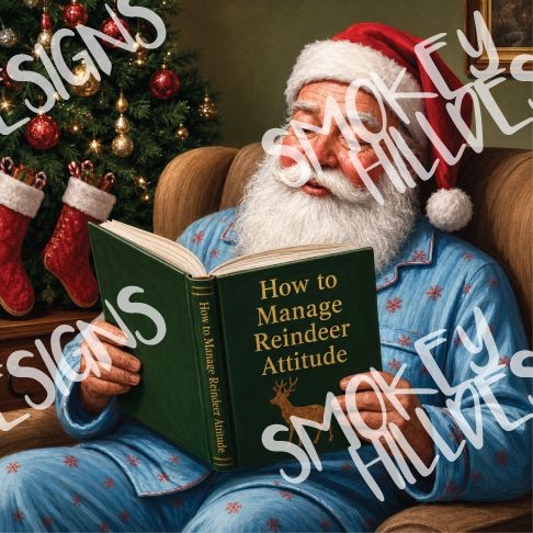 PatternPly® Transparent Christmas Series Volume 3 Angelas Snarky Santas 5