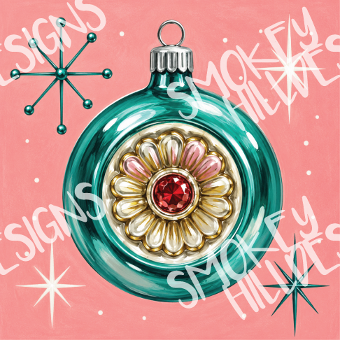 PatternPly® Transparent Christmas Series Volume 4 Mid Century Christmas 15