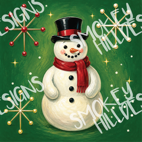 PatternPly® Transparent Christmas Series Volume 4 Mid Century Christmas 16