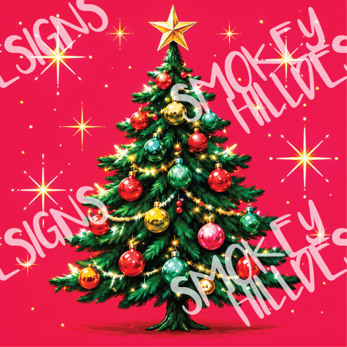 PatternPly® Transparent Christmas Series Volume 4 Mid Century Christmas 26