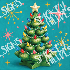 PatternPly® Transparent Christmas Series Volume 4 Mid Century Christmas 2