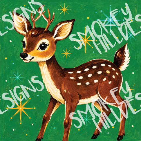 PatternPly® Transparent Christmas Series Volume 4 Mid Century Christmas 30