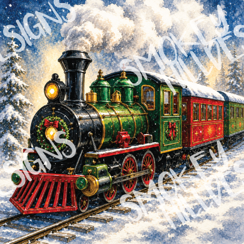 PatternPly® Transparent Christmas Series Volume 5 Christmas Nostalgia 4