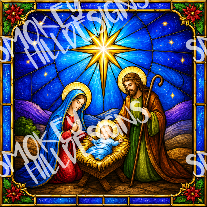 PatternPly® Full Coverage Christmas Series Volume 6 Christmas in Stained Glass 13