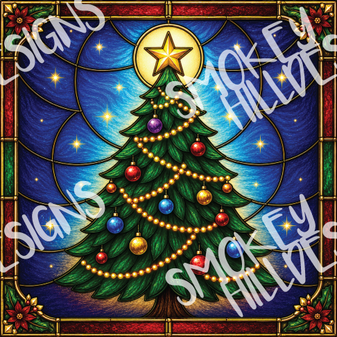 PatternPly® Transparent Christmas Series Volume 6 Christmas in Stained Glass 16