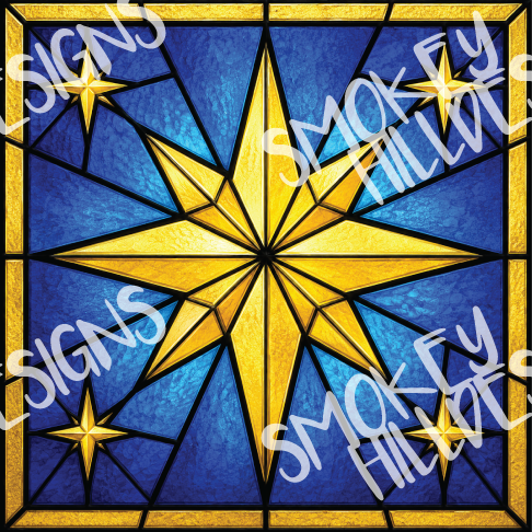 PatternPly® Transparent Christmas Series Volume 6 Christmas in Stained Glass 25