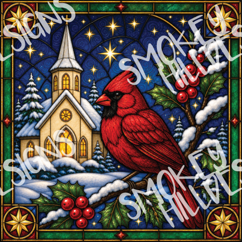 PatternPly® Transparent Christmas Series Volume 6 Christmas in Stained Glass 31