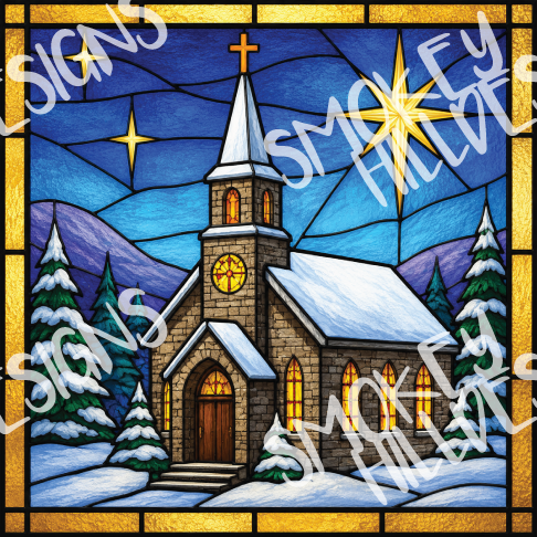PatternPly® Full Coverage Christmas Series Volume 6 Christmas in Stained Glass 4