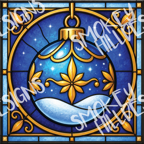 PatternPly® Transparent Christmas Series Volume 6 Christmas in Stained Glass 9