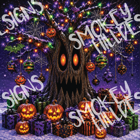 PatternPly® Transparent Christmas Series Volume 8 Spooky Christmas 16