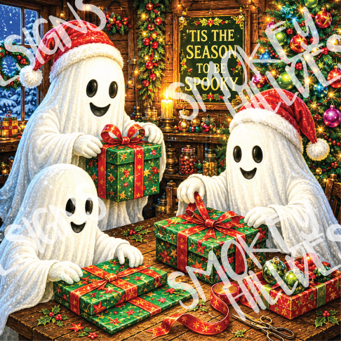 PatternPly® Transparent Christmas Series Volume 8 Spooky Christmas 1