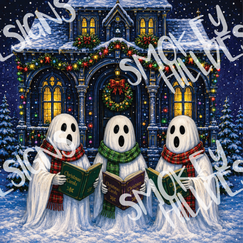 PatternPly® Transparent Christmas Series Volume 8 Spooky Christmas 23