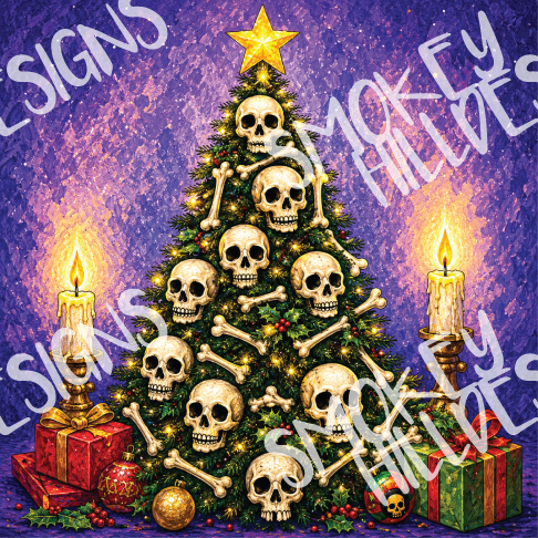 PatternPly® Full Coverage Christmas Series Volume 8 Spooky Christmas 24