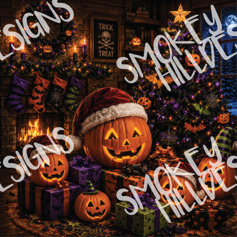 PatternPly® Transparent Christmas Series Volume 8 Spooky Christmas 25