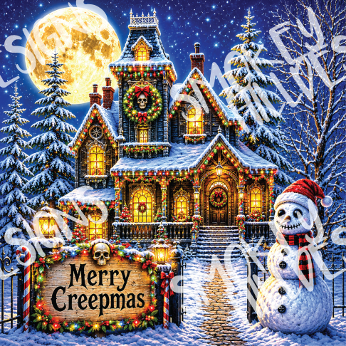 PatternPly® Full Coverage Christmas Series Volume 8 Spooky Christmas 26
