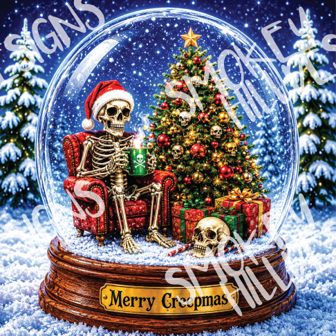 PatternPly® Transparent Christmas Series Volume 8 Spooky Christmas 6