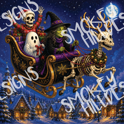 PatternPly® Full Coverage Christmas Series Volume 8 Spooky Christmas 8