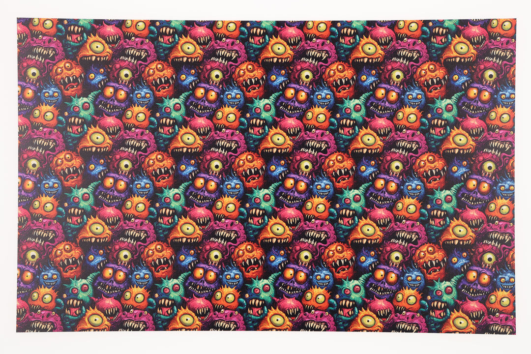 PatternPly® Full Coverage Creepy Monsters