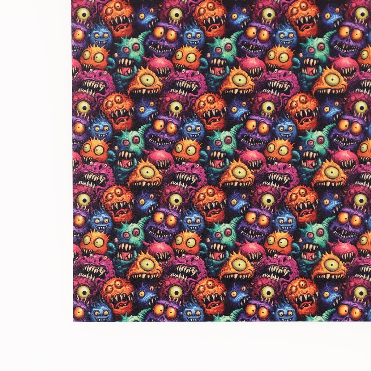 PatternPly® Transparent Creepy Monsters Micro product photo 3