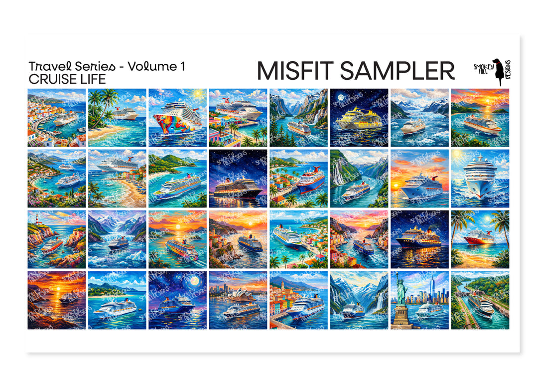 Misfit PatternPly® Transparent Cruise Life Sampler