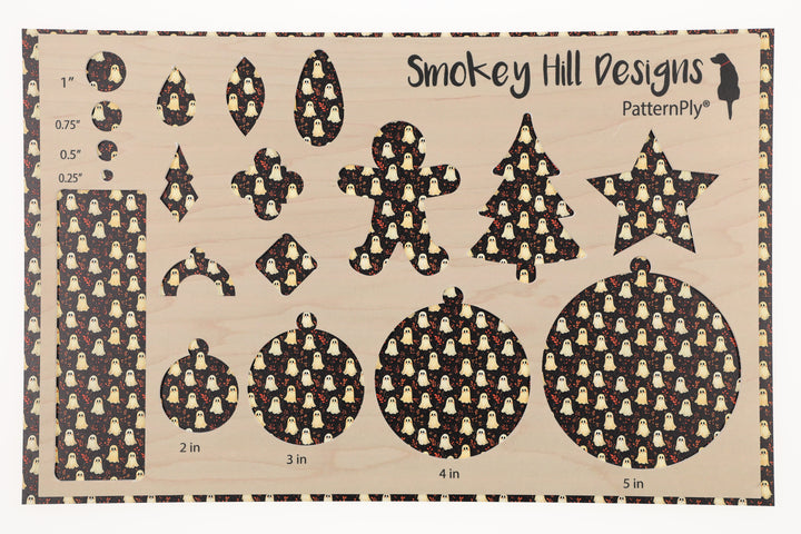 PatternPly® Full Coverage Dark Ghost Floral Micro