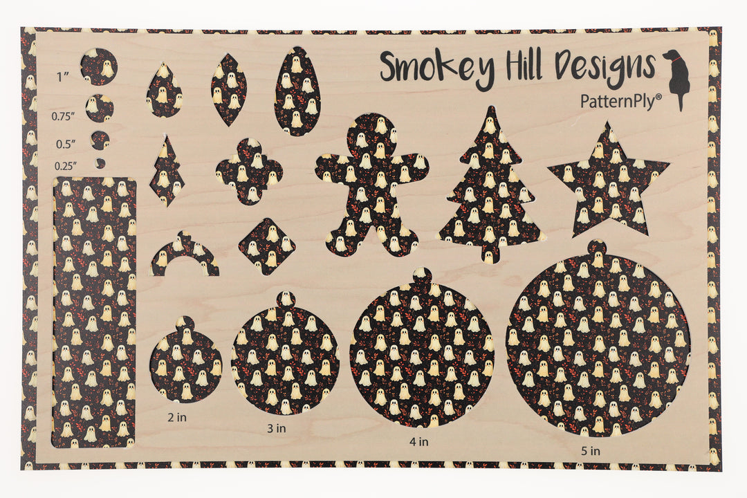 PatternPly® Transparent Dark Ghost Floral Micro