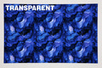 PatternPly® Transparent Deep Blue Ink sheet showing the pattern
