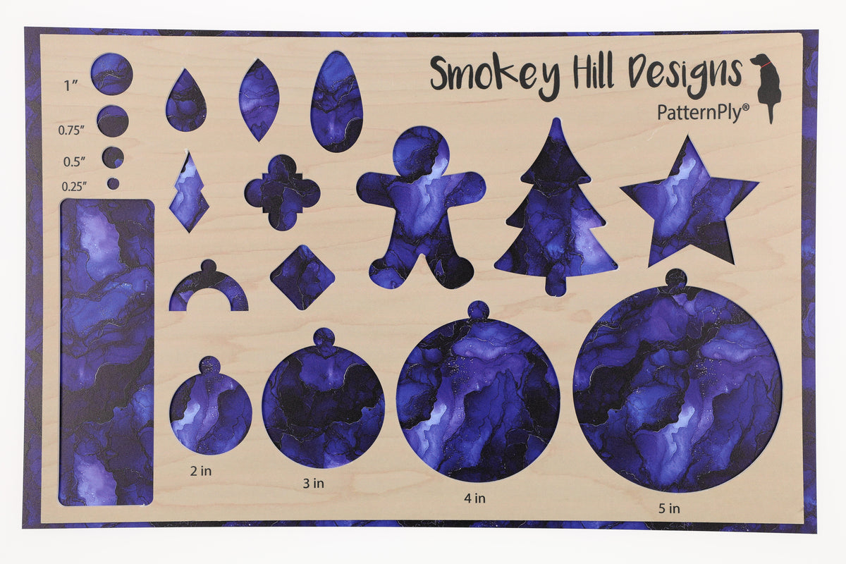 PatternPly® Transparent Deep Blue Ink product photo 2