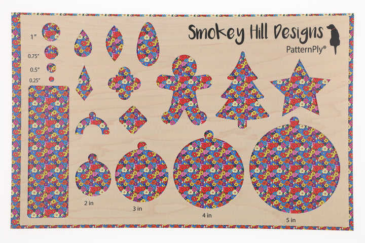 PatternPly® Transparent Dense Cartoon Floral Micro