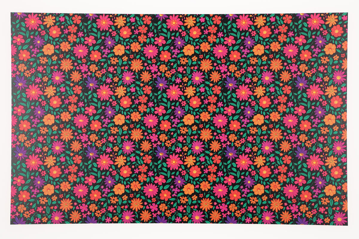 PatternPly® Full Coverage Dia de Los Muertos Floral product photo 2