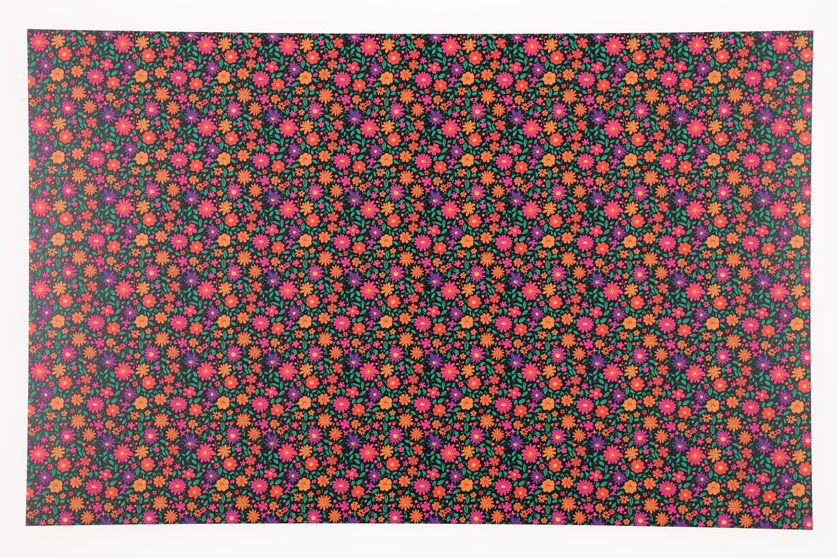 PatternPly® Full Coverage Dia de Los Muertos Floral Micro product photo 2