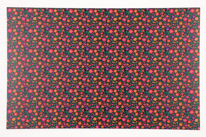 PatternPly® Full Coverage Dia de Los Muertos Floral Micro