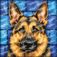 PatternPly® Full Coverage Dog Breed Series Volume 1 Dog Portraits in Watercolor 4