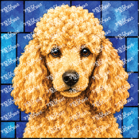 PatternPly® Transparent Dog Breed Series Volume 1 Dog Portraits in Watercolor 5