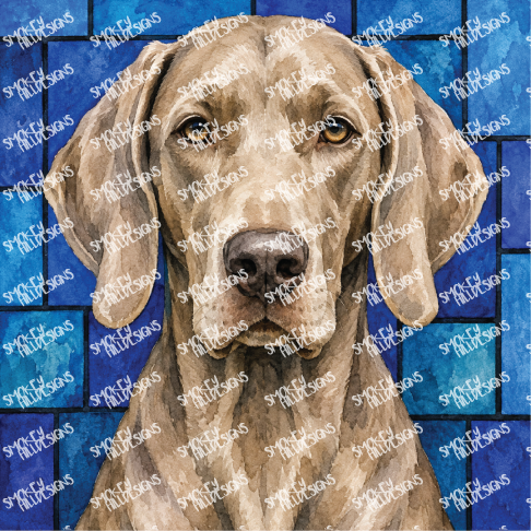 PatternPly® Full Coverage Dog Breed Series Volume 2 Dog Portraits in Watercolor 20