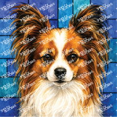 PatternPly® Transparent Dog Breed Series Volume 2 Dog Portraits in Watercolor 3