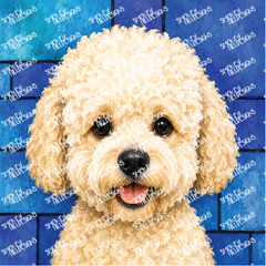 PatternPly® Transparent Dog Breed Series Volume 2 Dog Portraits in Watercolor 4