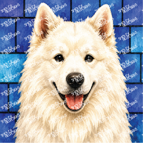 PatternPly® Transparent Dog Breed Series Volume 2 Dog Portraits in Watercolor 5