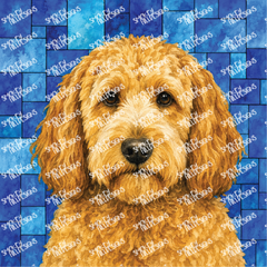 PatternPly® Transparent Dog Breed Series Volume 6 Dog Portraits in Watercolor 1